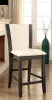 Furniture of America CM3710GY-PC-2PK Manhattan - Counter Height Chair (Set of 2) - Gray / White