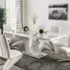 Furniture of America FOA3742T-TABLE Zain - Dining Table - White