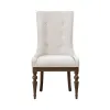 Liberty Furniture 512-C6501S Arden Road - Upholstered Side Chair - Satin Cherry
