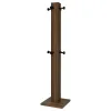 Coaster Fine Furniture 983281 Rikkie - Coat Rack And Mirror - Walnut