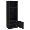 Coaster Fine Furniture 706224 Winfield - 3-Sheld Media Tower Entertainment Pier - Black