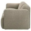 Coaster Fine Furniture 509814 Dorset - Fabric Upholstered Round Track Arm Sofa - Brown