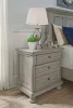 Ashley Furniture B733-92 Lettner - Two Drawer Night Stand - Light Gray