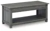 Ashley Furniture T175-9 Freedan - Rect Lift Top Cocktail Table - Grayish Brown
