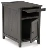 Ashley Furniture T300-317 Ashley Furniture T300-317 Treytown - Chair Side End Table - Gray