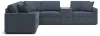 Ashley Furniture 92121S7 Ashley Furniture 92121S7 Modmax - 6-Piece Sectional With Storage Console - Ink