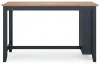 Ashley Furniture D399-13 Ashley Furniture D399-13 Gesthaven - Rectangular Dining Room Counter Table - Natural / Blue