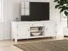 Ashley Furniture W742-68 Robbinsdale - Extra Large TV Stand - Antique White