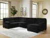 Ashley Furniture 24204S2 Ashley Furniture 24204S2 SimpleJoy - 3-Piece Sectional With RAF Corner Chaise - Onyx