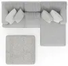 Jackson Furniture Industries 3303/46/76/28-18 Jackson Furniture Industries 3303/46/76/28-18 Logan - 2 Piece Upholstered Sectional With Comfort Coil Seating, 46