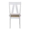 Liberty Furniture 62WH-C2500S Liberty Furniture 62WH-C2500S Lindsey Farm - Splat Back Chair - Weathered White & Sandstone