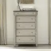 Liberty Furniture 457-BR41 Ivy Hollow - 5 Drawer Chest - Weathered Linen / Dusty Taupe