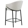 CoasterEssence 183436 Chadwick - Fabric Upholstered Counter Chair (Set of 2) - Beige