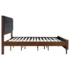 CoasterEssence 205131KW Robyn - Wood California King Panel Bed - Dark Walnut
