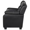 CoasterEveryday 506553 Finley - Upholstered Padded Arm Tufted Accent Chair - Black