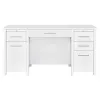 CoasterEssence 801573 Dylan - 4-Drawer Lift Top Office Desk - White High Gloss