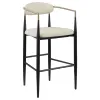 Coaster Fine Furniture 121187 Tina - Fabric Upholstered Bar Chair (Set of 2) - Beige