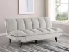 Coaster Fine Furniture 360017 Laredo - Upholstered Tufted Convertible Sofa Bed - Light Gray
