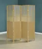 Coaster Fine Furniture 960123 Edwards - 4-Panel Room Divider Folding Shoji Screen - Natural