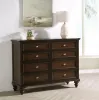 Coaster Fine Furniture 223633 Andover - 8-Drawer Dresser Cabinet - Dark Oak