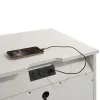 Intercon AO-BR-5502-WHT-C Intercon AO-BR-5502-WHT-C Andover - Nightstand - White