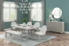 New Classic D1464G-25 New Classic D1464G-25 Essence - Dining Bench With Natural Cushion - Gray