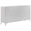 Coaster Fine Furniture 215793 Cassia - 6-Drawer Bedroom Dresser Cabinet - White High Gloss