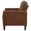 Coaster Fine Furniture 509973 Bowen II - Fabric Upholstered Track Arm Accent Chair - Rust