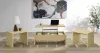 Coaster Fine Furniture 706348-S3 Canoga - 3 Piece Lift Top Cocktail Coffee Table Set - Light Oak
