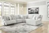 Ashley Furniture 92706S1 Ashley Furniture 92706S1 Top Tier - 6-Piece Reclining Sectional With Raf Chaise - Alloy