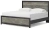 Ashley Furniture PCB1118B7 Ashley Furniture PCB1118B7 Broachmyn - King Panel Bed - Black / Gray