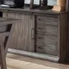 Liberty Furniture 466-HO120 Stone Brook - Computer Credenza - Rustic Saddle