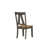 Liberty Furniture 62-C2500S Lindsey Farm - Splat Back Side Chair - Gray & Sandstone