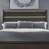 Liberty Furniture 732-BR15 Cascade Falls - King Panel Headboard - Satin Espresso