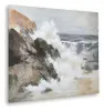 Ashley Furniture A8000483 Worthner - Wall Art - Tan / Gray / White