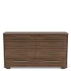Riverside Furniture 43460 Delia - 8 Drawer Dresser - Nouveau Walnut