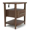Riverside Furniture 43468 Delia - Accent Nightstand - Nouveau Walnut