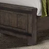 Liberty Furniture 759-BR-QPB Liberty Furniture 759-BR-QPB Thornwood Hills - Queen Panel Bed - Rock Beaten Brown