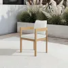 New Classic G5511-72-WHT Wesley - Patio Side Chair With Cushion - White