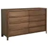 Coaster Fine Furniture 223323 Maderia - 8-Drawer Dresser Cabinet - Walnut