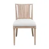 Liberty Furniture 611-C9001S Sheridan Pointe - Corded Back Side Chair - Vintage Natural