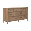 Liberty Furniture 866-BR41 Hickory Grove - 6 Drawer Chest - Heirloom Brown