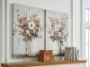 Ashley Furniture A8000476 Faisaldon - Wall Art Set (Set of 2) - Multi