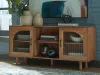 Ashley Furniture A4000709 Adway - Accent Cabinet - Natural Brown