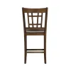 Liberty Furniture 227-B920124 Santa Rosa - Lattice Back Counter Chair - Antique Honey