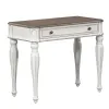 Liberty Furniture 244-AT-VN Magnolia Manor - 2 Piece Vanity Set - Antique White