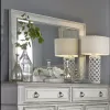 Liberty Furniture 520-BR51 Abbey Park - Mirror - Antique White