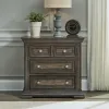 Liberty Furniture 361-BR62 Big Valley - Bedside Chest With Charging Station - Brownstone
