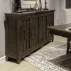 Liberty Furniture 297-CB7640 Paradise Valley - Hall Buffet - Saddle Brown