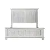 Liberty Furniture 237-BR-KPB River Place - King Panel Bed - Riverstone White & Tobacco